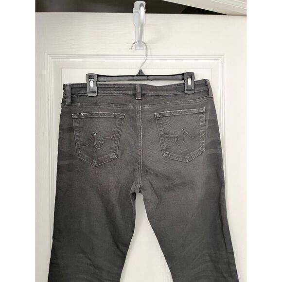 AG Adriano Goldschmied Premiere Skinny Straight Distressed Pocket Jeans - Picture 10 of 13